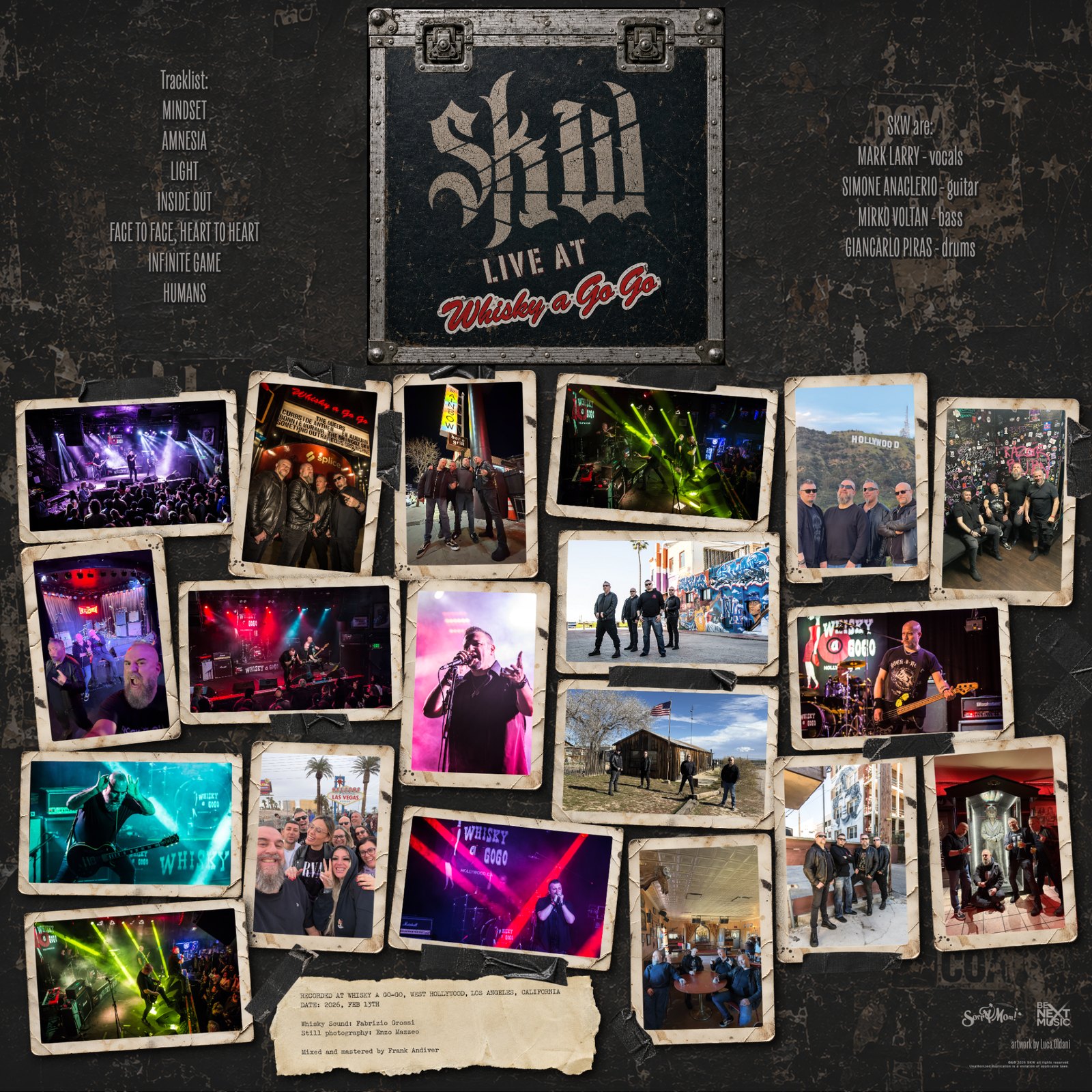 Live at Whisky A Go Go - booklet artwork Live at Whisky A Go Go - booklet artwork